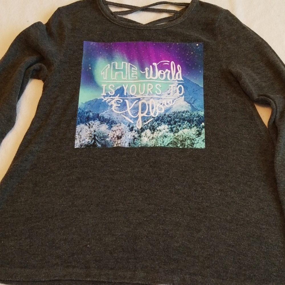 Girls Justice shirt, size 8